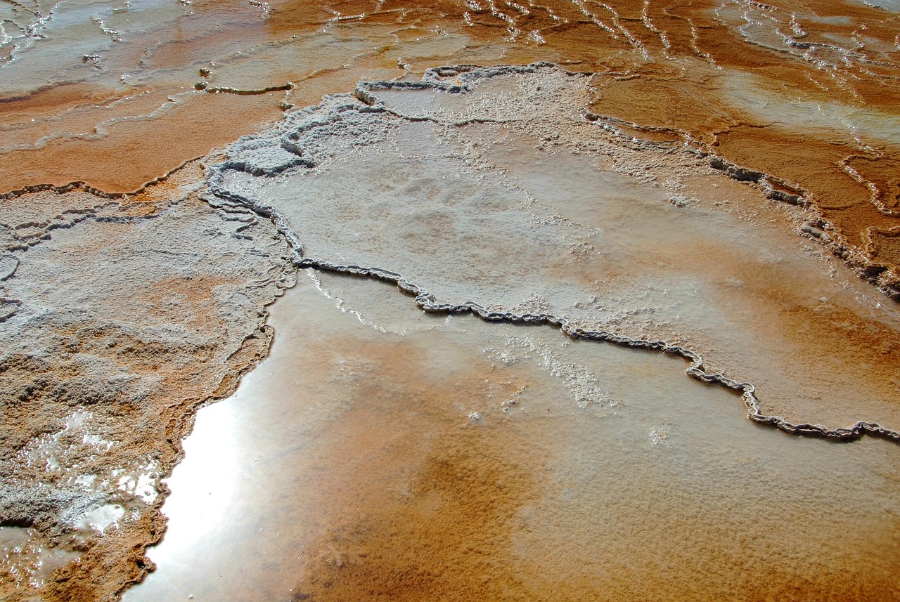 Travertine, mammoth hot springs, yellowstone national park — Double stroller: a premium way to carry your baby