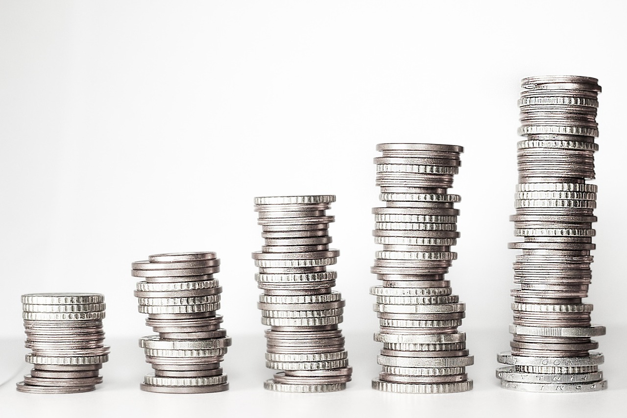 Money, coins, stack — Enjoy the Advantages of Using the Accounting software
