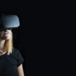 Virtual reality, metaverse, woman — Enjoy the Best of Both Worlds With Mobile Gambling and Casino Bonuses