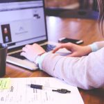 Student, typing, keyboard — How to Use a CBD Vape Pen Safely and Effectively in Canada