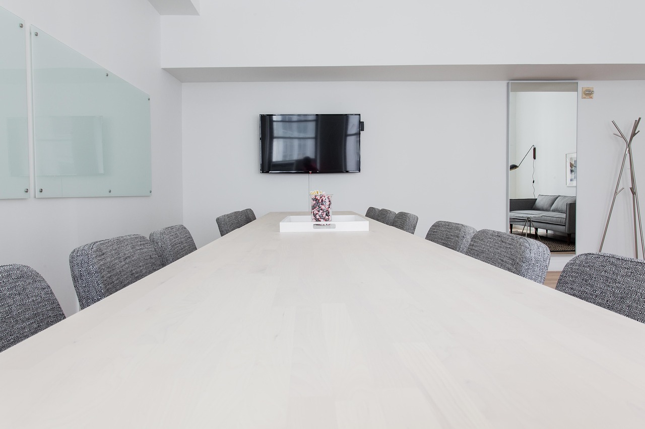 Chairs, conference room, furniture — Knowing about digital coach