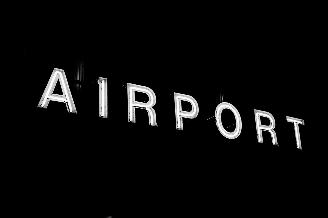 Airport, aviation, sign — Research & Development for best quality of chemical