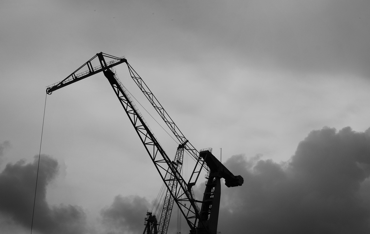 Crane, port, industry — Tent Rental For Weddings